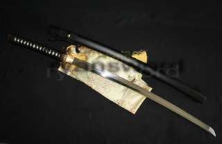 HANDFORGED CLAY TEMPERED SHINKEN KATANA SAMURAI SWORD  