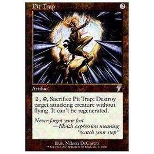  Magic the Gathering   Pit Trap   Seventh Edition Toys 