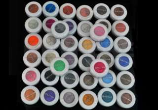 40 Colors Bare Minerals Glitter & Shimmer Eyeshadow Makeup Pigment 