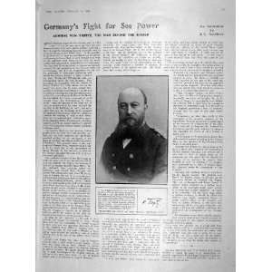  1907 ADMIRAL VON TIRPITZ SECRETARY STATE PAULS CROSS 