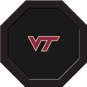  Virginia Tech Hokies Game Table Felt   43 Round: Sports 