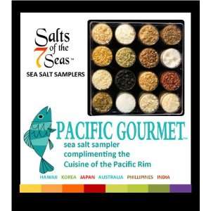   with 16 Gourmet Sea Salts Complimenting the Cuisine of the Pacific Rim