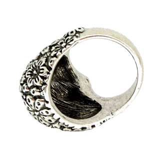 Disney Couture Pirates Silver Skull Ring  