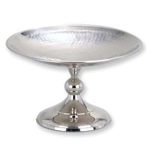  Stainless Steel 6 inch Hammered Compote Jewelry