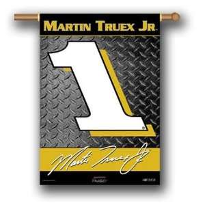  Martin Truex Jr. #1 NASCAR Banner Flag & Pole Sleeve 