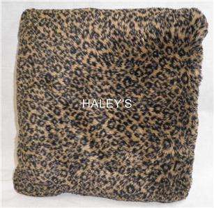   Leopard Accent Pillows and Memo Board Used  College Dorm
