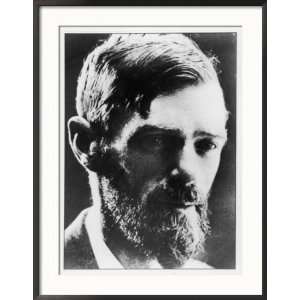  D H Lawrence English Novelist Collections Framed 