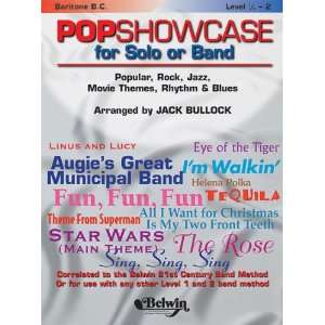    PopShowcase for Solo or Band Book Baritone