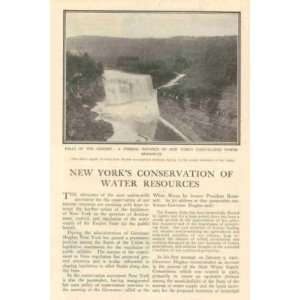  1910 New York Conservation of Water Resources Genesee 