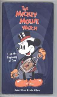 The Mickey Mouse Watch Book HC w/DJ 1997 1st ED NM Cond  