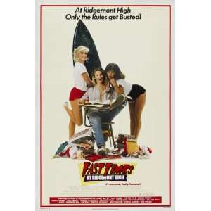 Fast Times At Ridgemont High Original Single Sided 27x41 Movie Poster 
