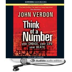   of a Number (Audible Audio Edition): John Verdon, Jeff Harding: Books