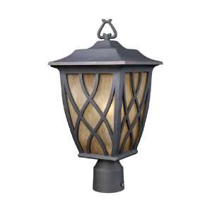  Shelburne 1 Light Pier Mount in Weathered Charcoal W9 H 