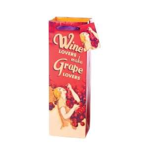  True Fabrications Grape Lovers Wine Bag