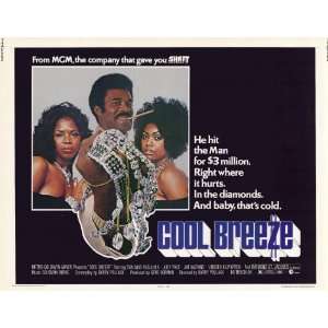 Cool Breeze   Movie Poster   11 x 17