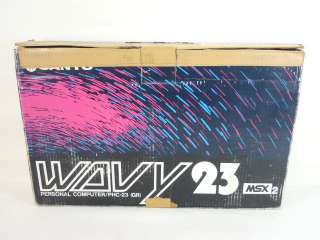   game title msx 2 sanyo wavy personal computer phc 23 console system