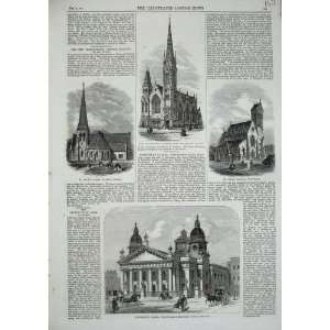  1865 Church Dublin Walworth Whitfield Chapel Parish