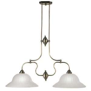    Livex Countryside Collection Island Fixture
