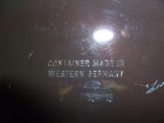 Tin Container made in Western Germany  