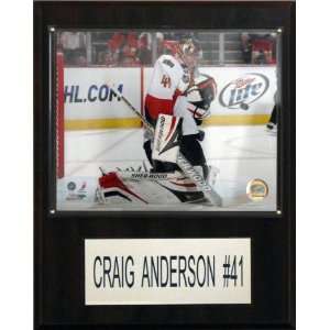  NHL Craig Anderson Ottawa Senators Player Plaque: Sports 