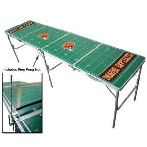   Cleveland Browns Tailgating, Camping & Pong Table: Sports & Outdoors