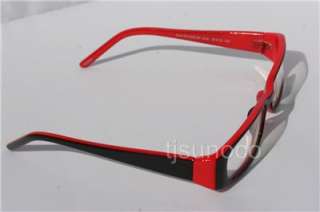 Red Black Pablo Zanetti Reading Glasses +2.00 UNISEX  