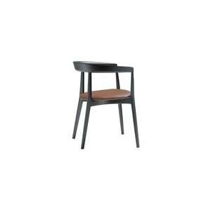  Andreu World Carola, Cafetari Wood Guest Side Chair: Home 