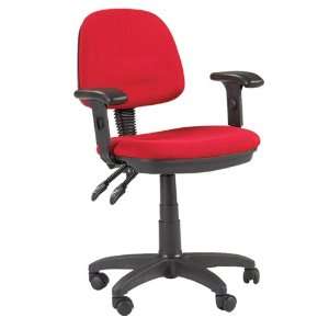   Famous Architect Series Wright Desk Chair   Red: Arts, Crafts & Sewing