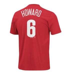  Philadelphia Phillies Ryan Howard MLB Player Name & Number 
