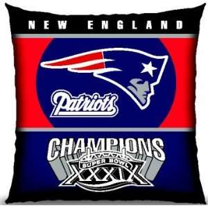    New England Patriots Super Bowl Champions Pillow