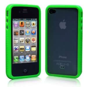  Green iPhone 4 Bumper Case (Free Screen Protector + USB 
