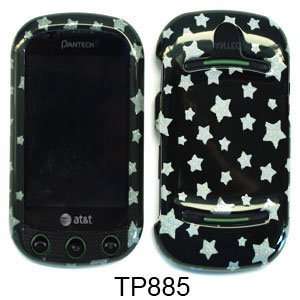  Glitter Stars on Black: Cell Phones & Accessories