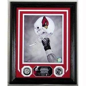   Mint Arizona Cardinals Team Pride Photomint Framed Photo & Gold Coin