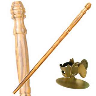 Harry Potter Wand of Vincent Crabbe & Name Clip Stand  