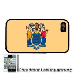  New Jersey State Flag Apple iPhone 4 4S Case Cover Black 