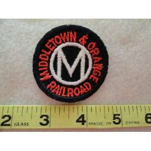  Middletown and Orange Railroad Patch 