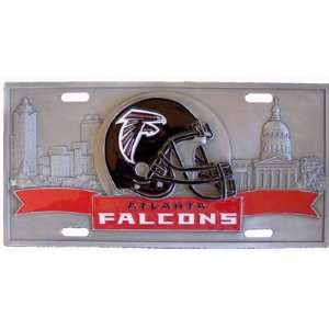  Atlanta Falcons Deluxe Collectors License Plate Sports 