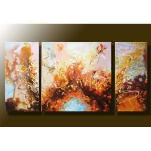  Modern Oil Painting on Canvas  Emerald Lava Toys & Games