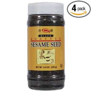JFC Sesame Seeds, Black, 8 Ounce (Pack of 4)  Grocery 