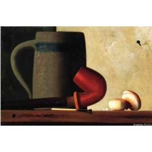    Still Life with Mug, Pipe and Oyster Crackers