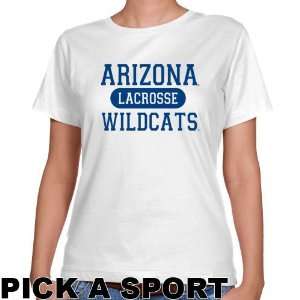  Arizona Wildcat T Shirts : Arizona Wildcats Ladies White Custom 