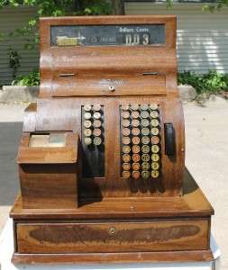 Vintage 1940s National Cash Register Model 1088  