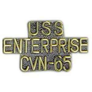  U.S. Navy USS Enterprise CVN 65 Pin 1 Arts, Crafts 