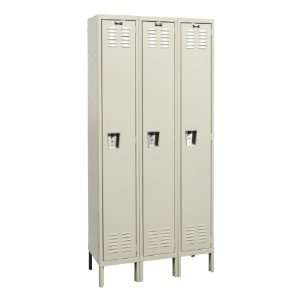  Corrosion Resistant Three Wide Single Tier Lockers 