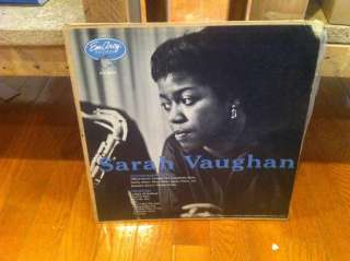 Sarah Vaughan S/T self titled vinyl LP EmArcy MG 36004 MONO 1955 
