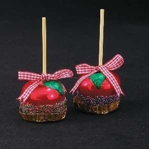 GLASS NOBLE GEMS CANDY APPLE ORNAMENT:  Home & Kitchen