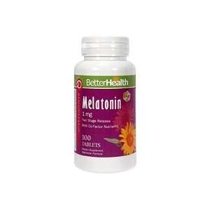  Better Health Melatonin Two Stage Release 100 Tablets 1 MG 