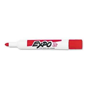   Dry Erase Marker, Bullet Tip, Red, Dozen   SAN82002: Office Products