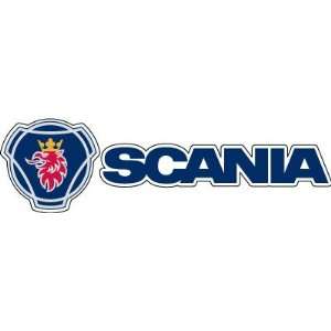  Saab Car Bumper Sticker Decal Set   Emblem 2.5x2.5 & Scania 
