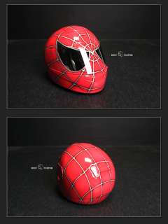 PINK Spiderman MOTORCYCLE helmet HJC CS R1 Chrome visor  